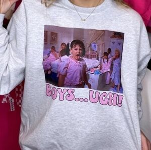 Boys UGH Little Rascals Darla Graphic Crewneck Sweatshirt NEW